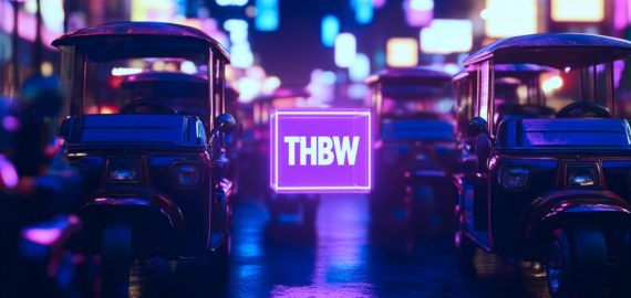 Tuk-Tuk Parade Takes Over Bangkok! Counting down to Thailand Blockchain Week 2024 the biggest blockchain event in Thailand
