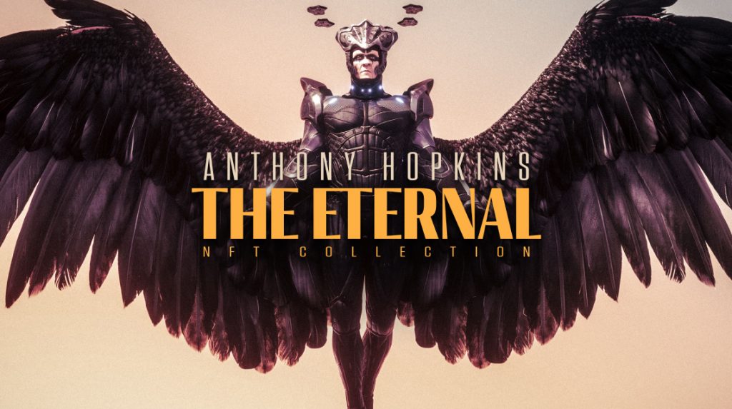 Sir Anthony Hopkins creates “The Eternal” 1,000 NFTs