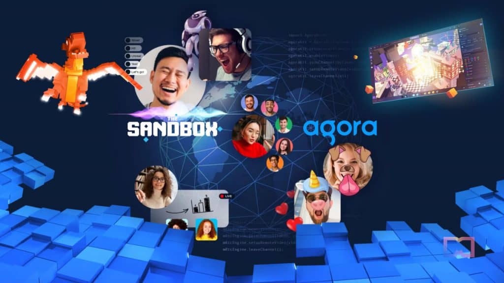 De Sandbox en Agora werken samen om metaverse sociale interacties te bevorderen