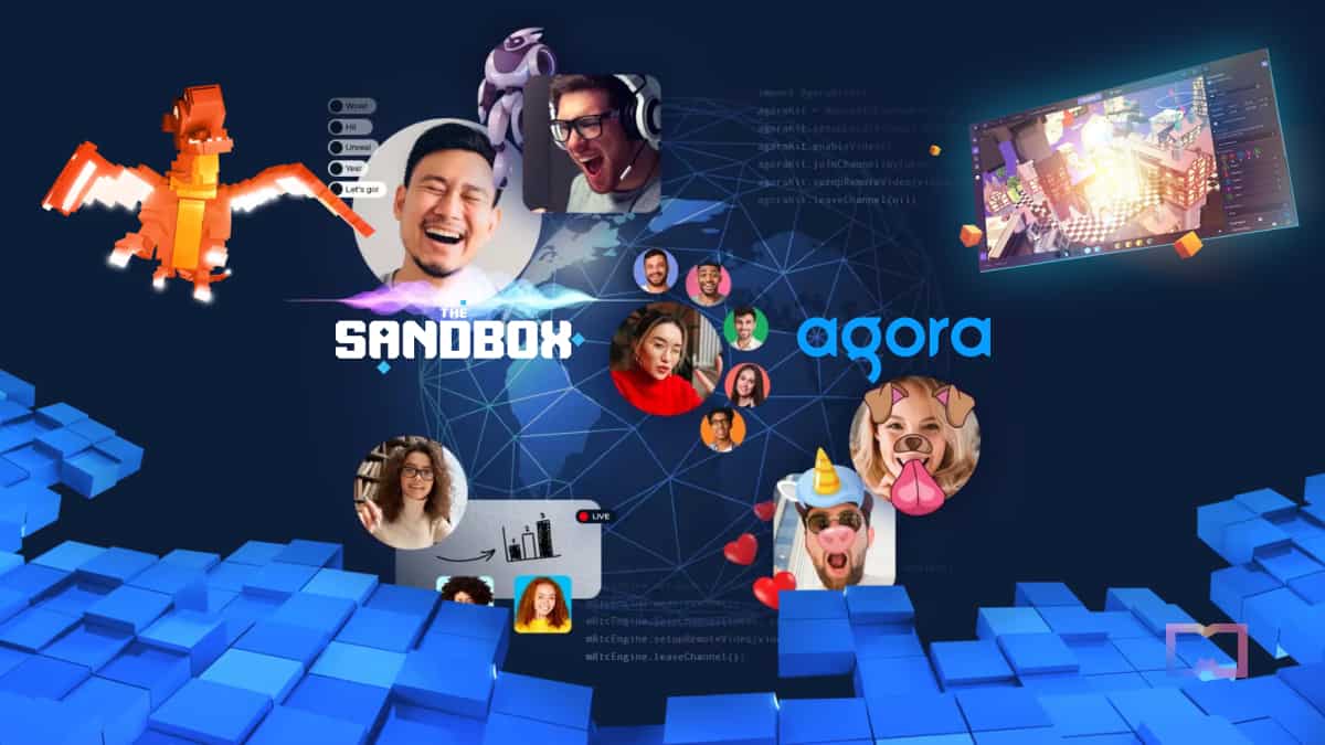 The Sandbox faz parceria com Agora para promover interações sociais no