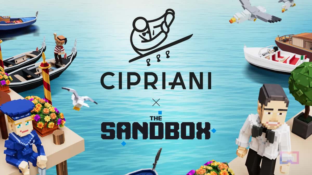 The Sandbox Partners With Cipriani For a Virtual Version of Harry's Bar