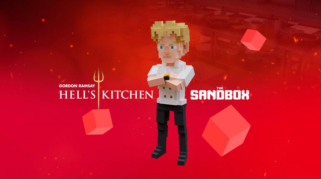 The Sandbox partners with Gordon Ramsay to bring Hell's Kitchen in the Metaverse