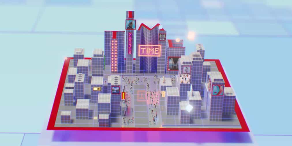 دخلت مجلة TIME إلى Metaverse لبناء "Time Square" في The Sandbox