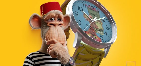 Timex to release 500 Bored Ape Yacht Club watch sets