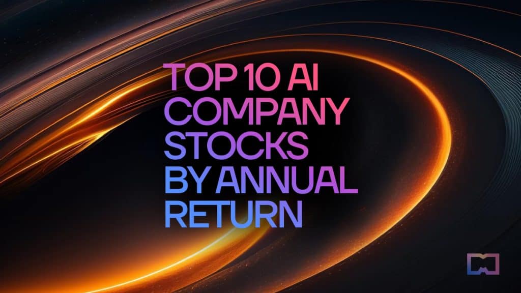 Top 10 AI Company Stocks by Annual Return