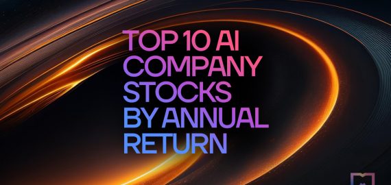 Top 10 AI Company Stocks by Annual Return in 2023