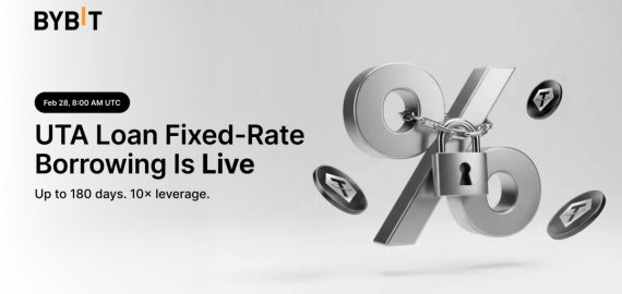 Bybit Introduces Fixed-Rate UTA Loans Offering Up to 10x Leverage and Up to 180-Day Borrowing