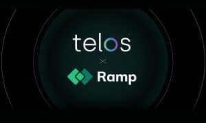 Ramp ruller ud Global On-Ramp for $TLOS, The Native Token Of The Telos Blockchain