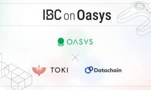 Oasysはデータチェーンと、最先端のブロックチェーン間通信でTOKIと提携