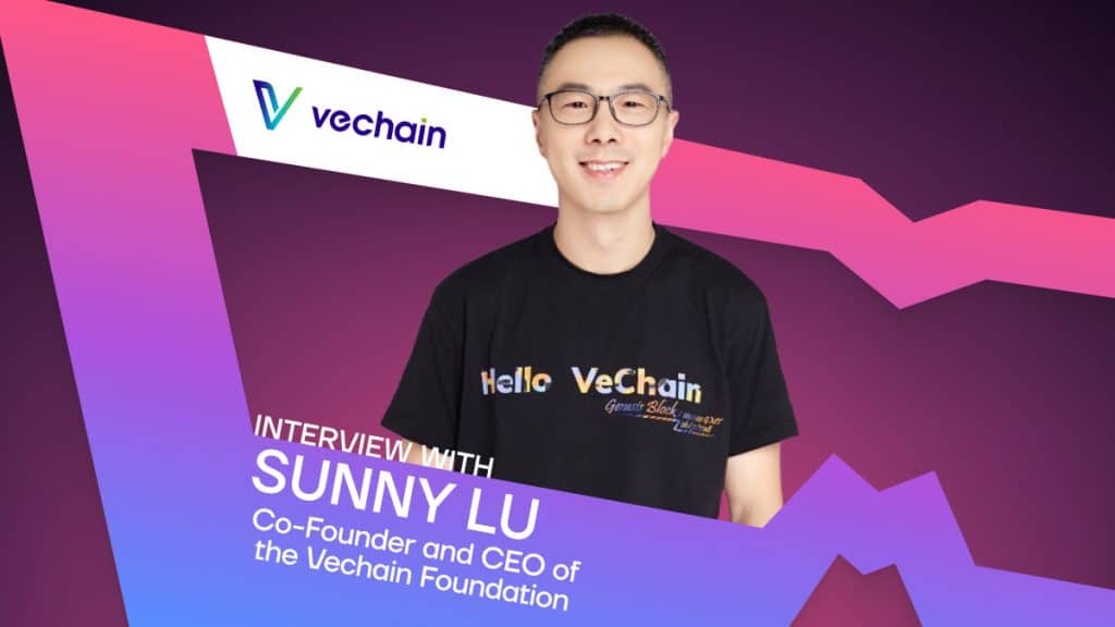 Veсhain CEO Sunny Lu denkt na over een decennium in Blockchain, de impact van het Twin Token-model en de toekomst van VeChain