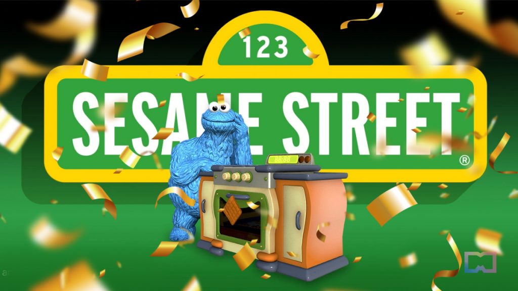 Sesame Street predstavlja "Piškotno pošast" NFT zbirka v partnerstvu VeVe