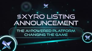 Revolutionary $XYRO Listing: Crypto Meets AI-Powered Gamification