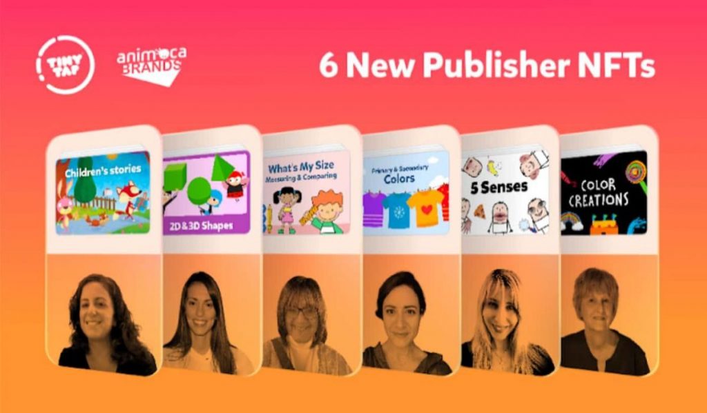 Animoca Brands i TinyTap ometaju obrazovanje dražbom drugog seta Publisher NFT-ova koja počinje 15. prosinca 2022. 1