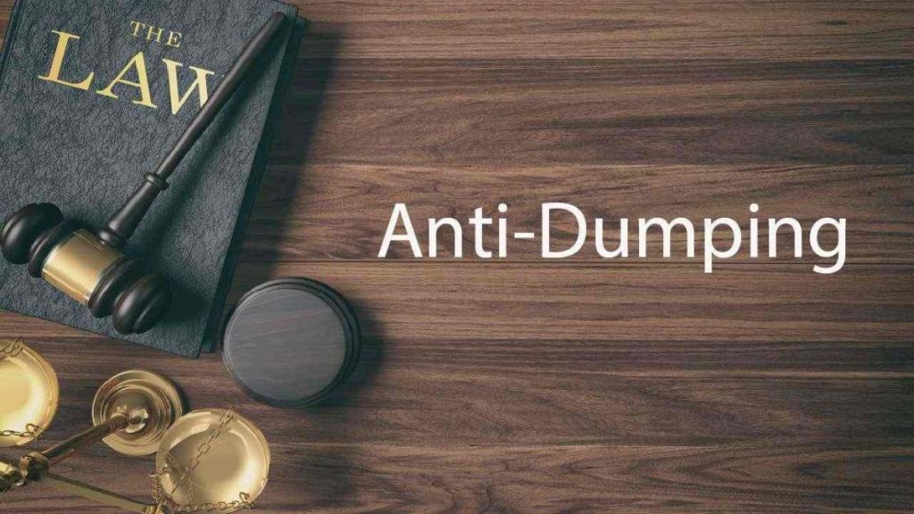 Anti-dump/anti-dumping Policy