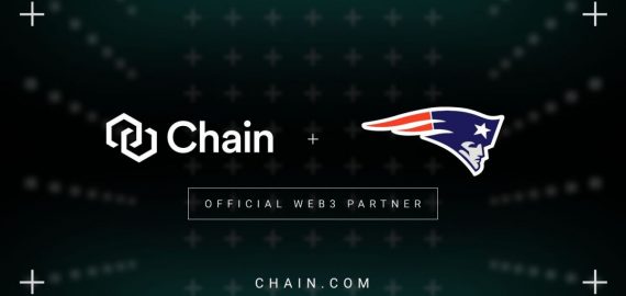 Chain becomes the official Web3 and blockchain sponsor for NFL’s New England Patriots