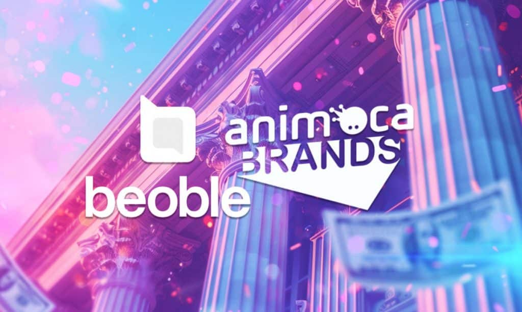 Animoca Brands が Beoble の拡大を支援するために投資 Web3 ソーシャルプラットフォーム