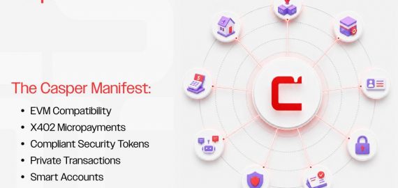 Casper Network Publishes the Casper Manifest, a Multi-Year Roadmap to Power Regulated Real-World Assets and the Machine Economy