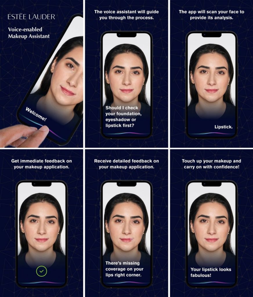 Estée Lauder lanserar AR- och AI-driven app