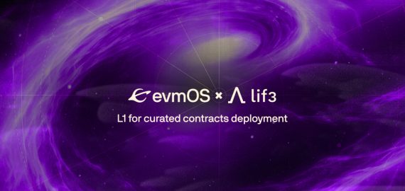 Lif3.com partners with evmOS to deploy “Lif3 Chain,” first Layer-1 solution with curated DeFi contracts