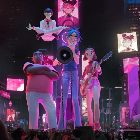 Gorillaz to perform an AR concert in London and New York with Google technology