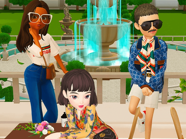 Сотрудничество ZEPETO с Gucci