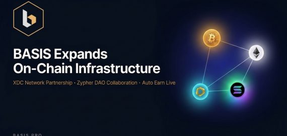 BASIS.pro Expands On-Chain Infrastructure with XDC Network Partnership and Zypher DAO as Auto Earn Goes Live