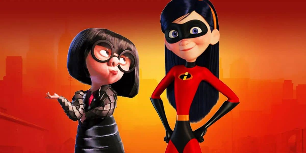 Helen and violet crisisbeat. Суперсемейка Edna Mode. Виолет Парр 19. Эдит Хэд Суперсемейка