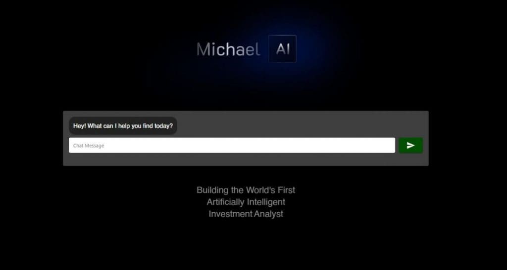 مايكل AI: محلل الاستثمار المدعوم بالذكاء الاصطناعي