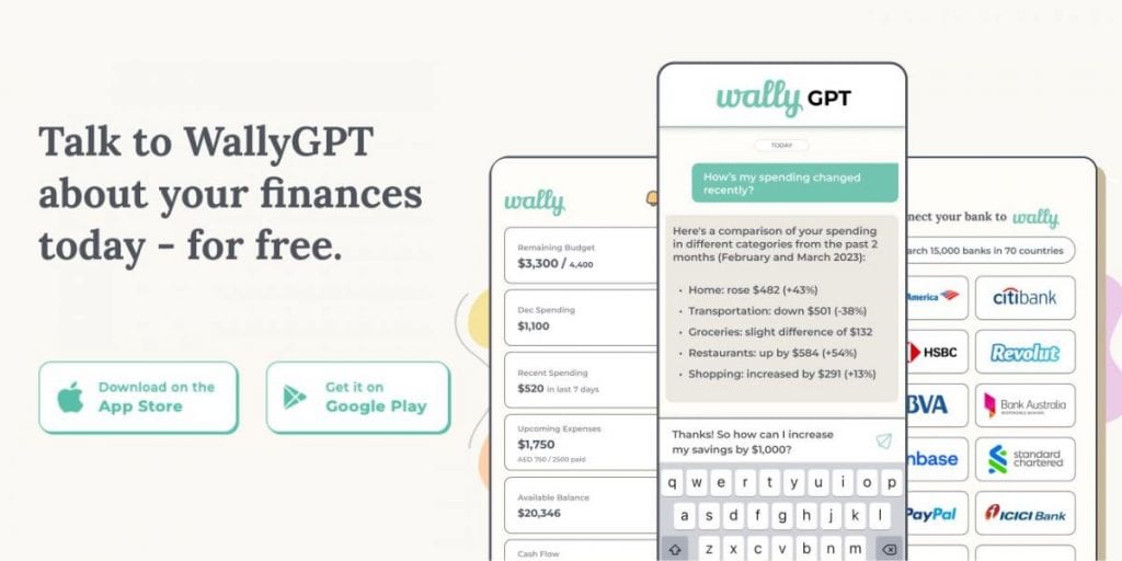 WallyGPT: Trợ lý tài chính cá nhân được hỗ trợ bởi AI của bạn