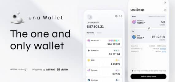 WEMIX launches ‘una Wallet’ to enable safest and most convenient digital asset management across blockchains 