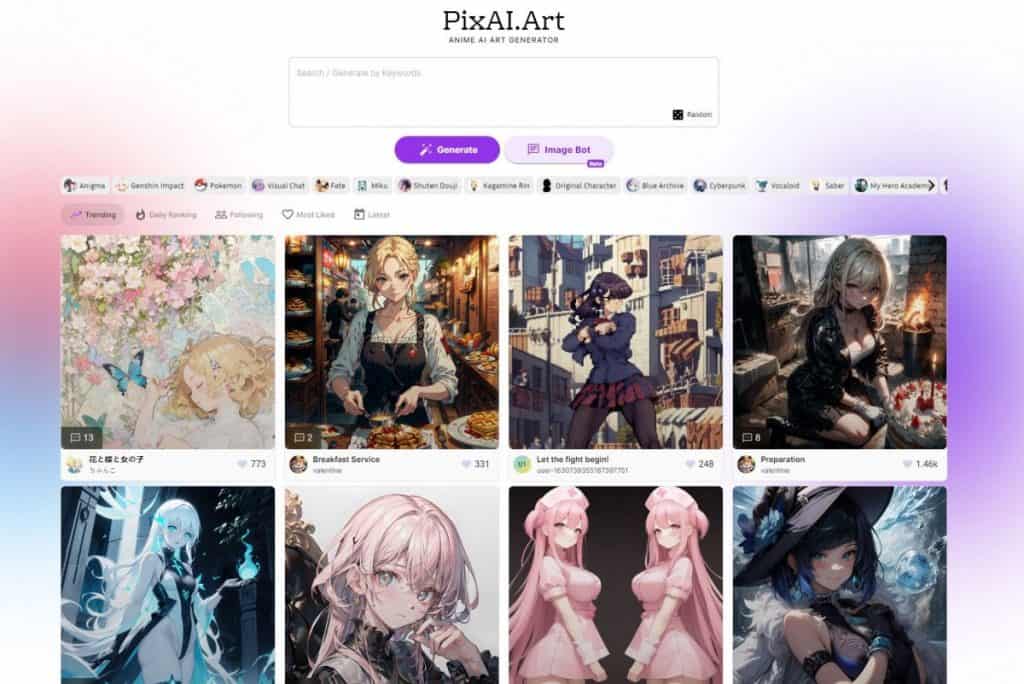 PixAI.Изкуство