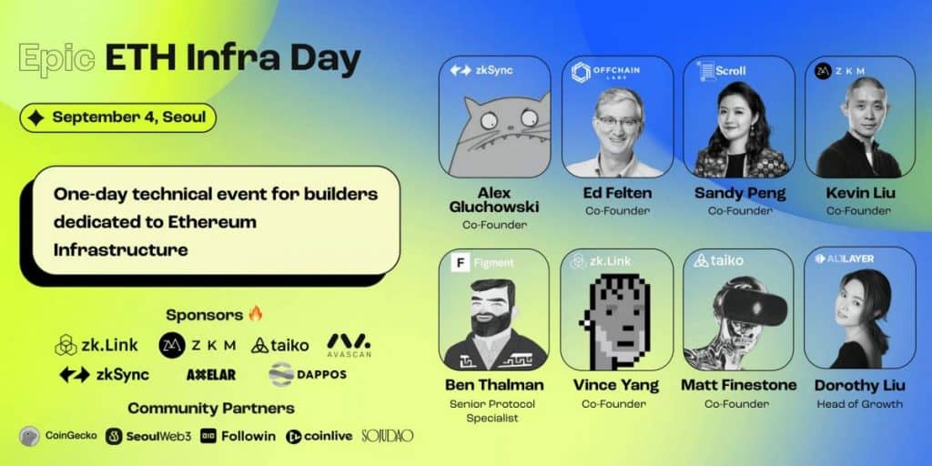 Epic ETH Infra Day, Seoul