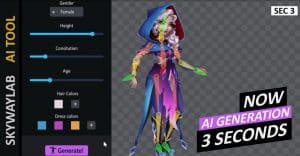 Skywaylab Introduces AI-Powered Character Generation Tool Animart for Photoshop and After Effects