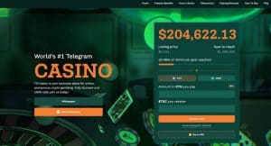 Yeni Telegram Kripto Bahis Tokenı 'TG.Casino' Ön Satışa Çıktı ve Birinci Haftada 200 Bin Dolar Topladı