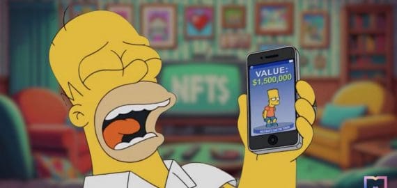 The Simpsons Satirize NFT Craze in Latest “Treehouse of Horror” Episode