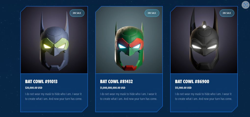 DC Comics izlaiž NFT Marketplace