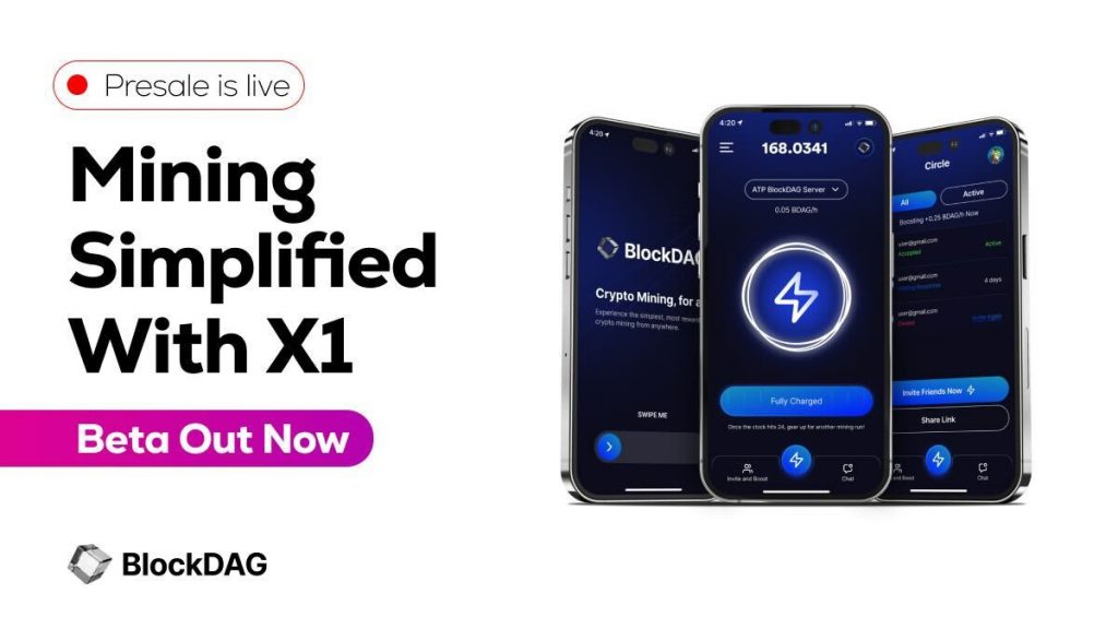 BlockDAG’s X1 App Redefines Cloud Mining Beyond Ripple News Updates & Theta’s Network Breakout