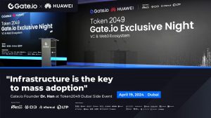 Infrastructure is the key to mass adoption” Gate.io Founder Dr. Han at ‘Token2049 Gate.io VC & Web3 Ecosystem Party