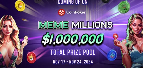 CoinPoker To Host A $1 Million ‘Meme Millions’ Tournament Series with DOGE, SHIB, PEPE and More Meme Coins