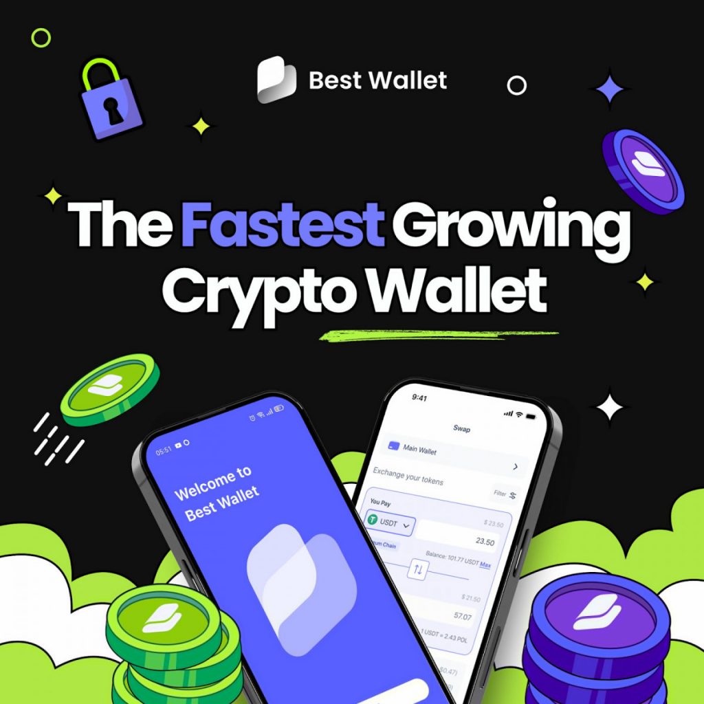 Introducing Best Wallet Token (BEST): Fastest Growing Crypto Wallet Launches Native Coin On Presale