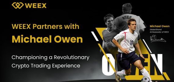 WEEX Partners with Michael Owen to Champion Their Revolutionary Crypto Trading Experiences