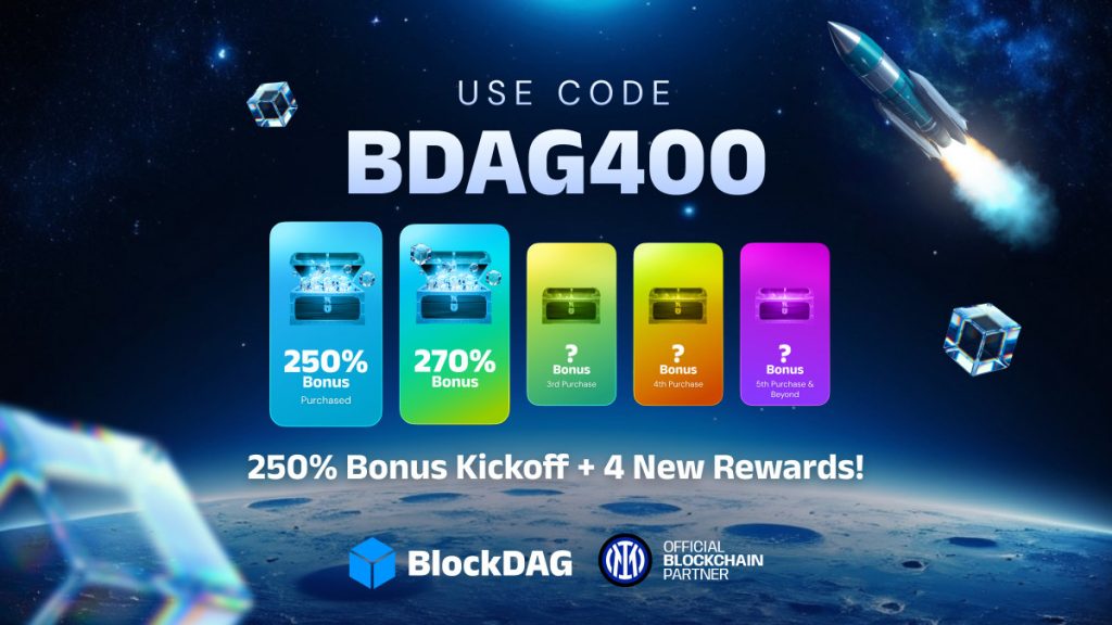 BlockDAG’s BDAG400 Offer Starts at 250%: What Do the Bonuses Reflect? Stellar Eyes $0.60 & Shiba Inu Targets 260% Rally!