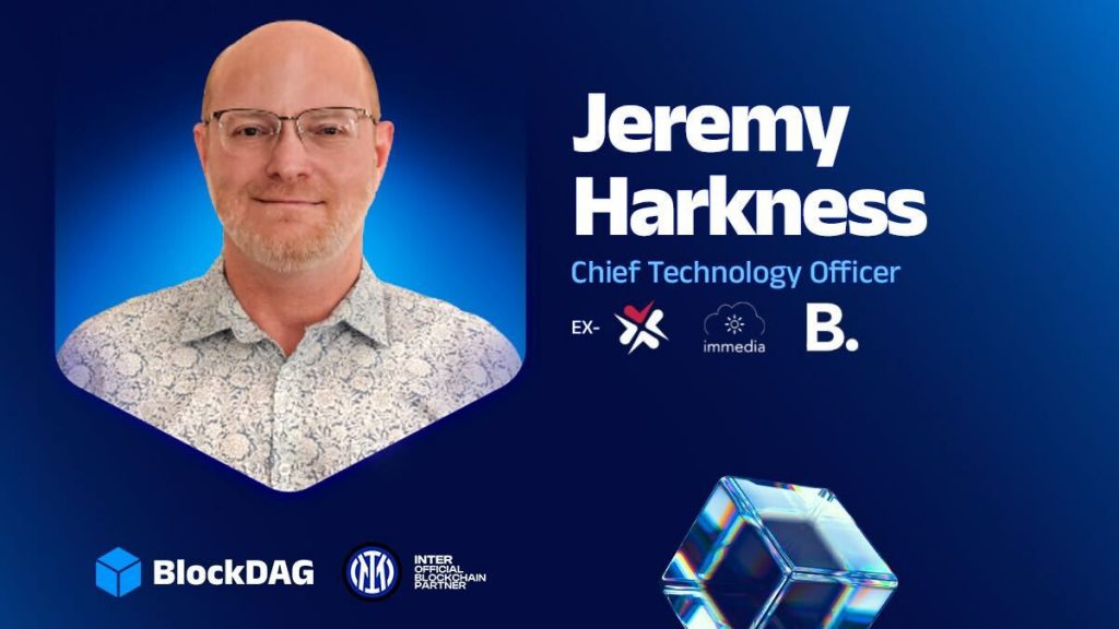 BlockDAG CTO Jeremy Harkness Transforms Blockchain with AI—$194M Presale & 2,340% ROI Set New Records!