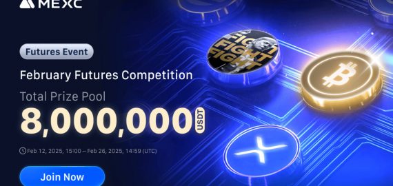 MEXC Unveils February Futures Trading Competition with 8,000,000 USDT Prize Pool