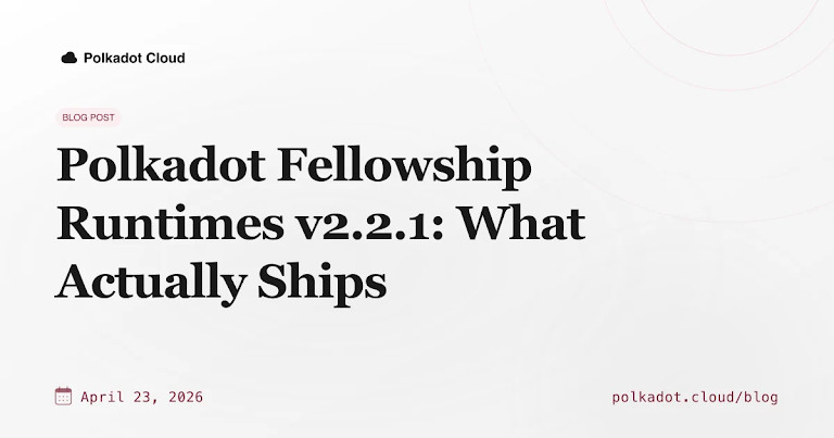 April In Blockchain: From Mainnet Changes To Future Architecture