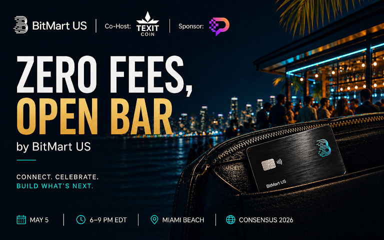 BitMart US to Host Exclusive Networking Reception at Consensus Miami 2026