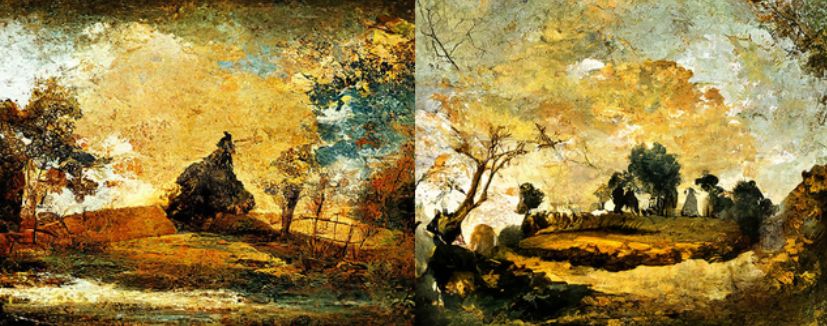Francisco Goya landschapsstijl