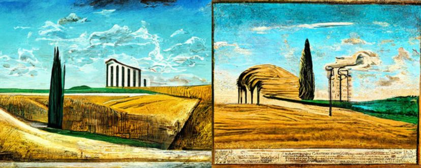 Giorgio de Chirico Landscape Style