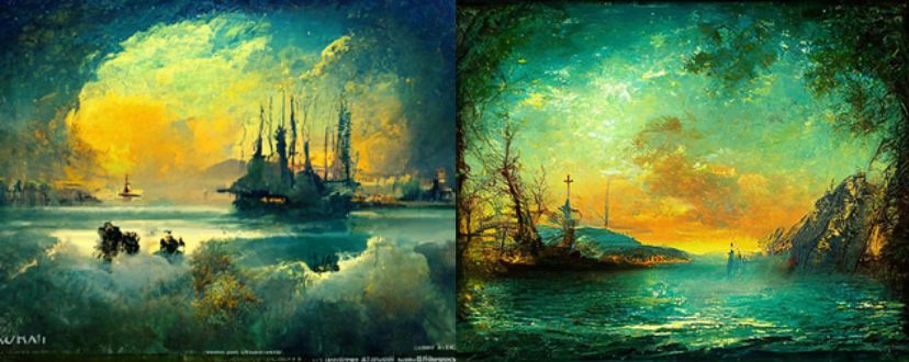 Ivan Aivazovsky Landscape Style