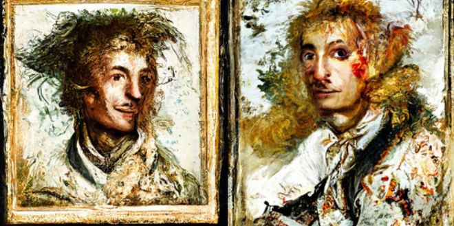 Porträtstil von Jean-Antoine Watteau